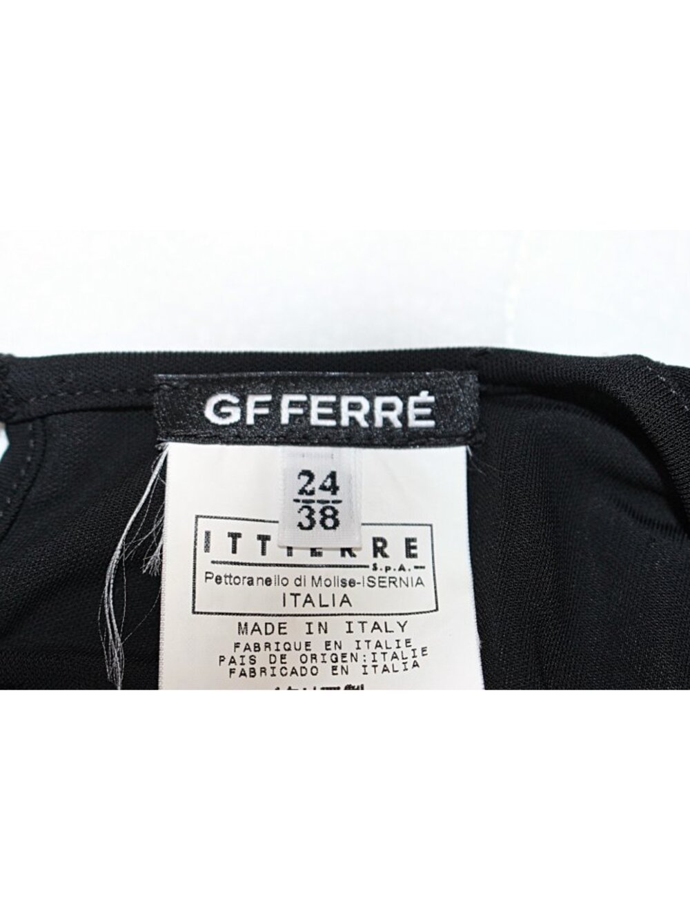 Gianfranco Ferre (DIOR) - Vintage Jersey Disco-Style Fit & Flare Dress - 38 or S - Picture 5 of 9